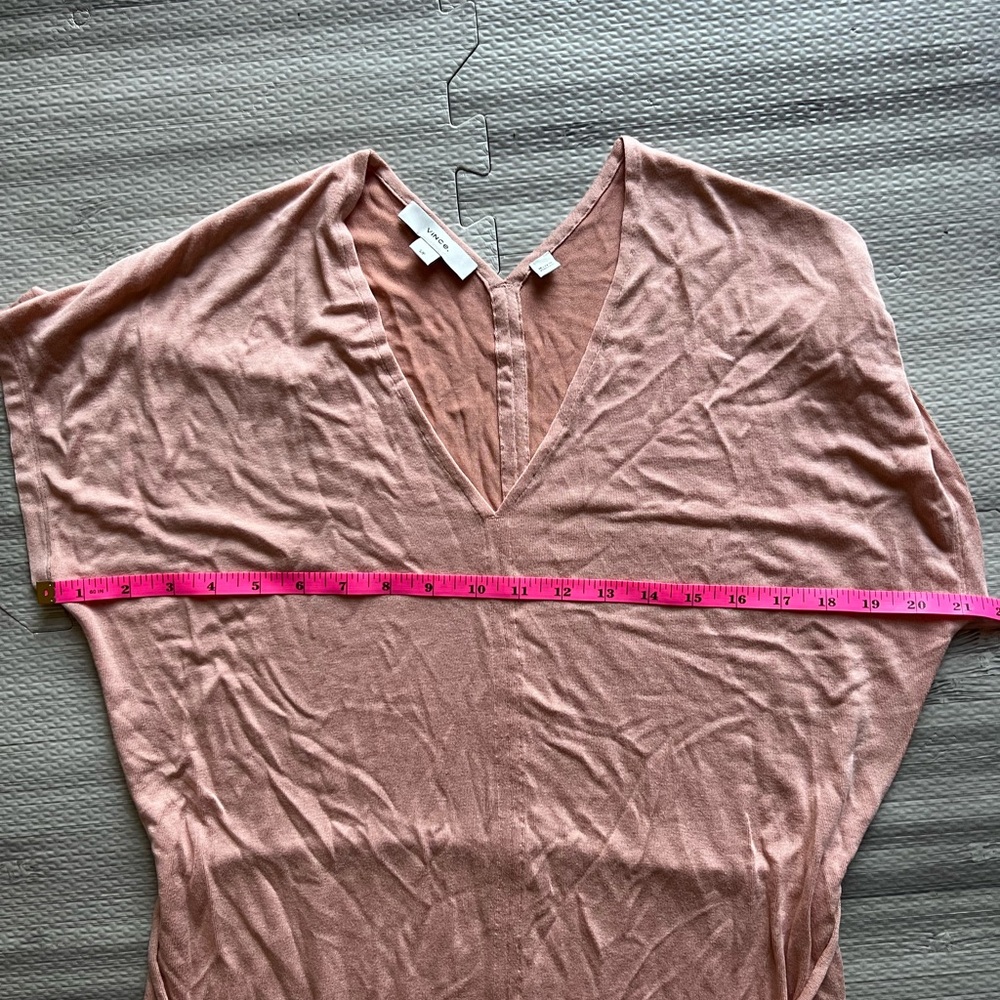Vince Elegant Peach Midi Dress S - Picture 7 of 7